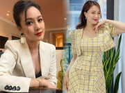 Thời trang - BTV Hoài Anh-Hồng Diễm "mê đứ đừ" chiếc áo ngắn cũn vẫn thanh lịch, diện đi làm là sang lên mấy hạng