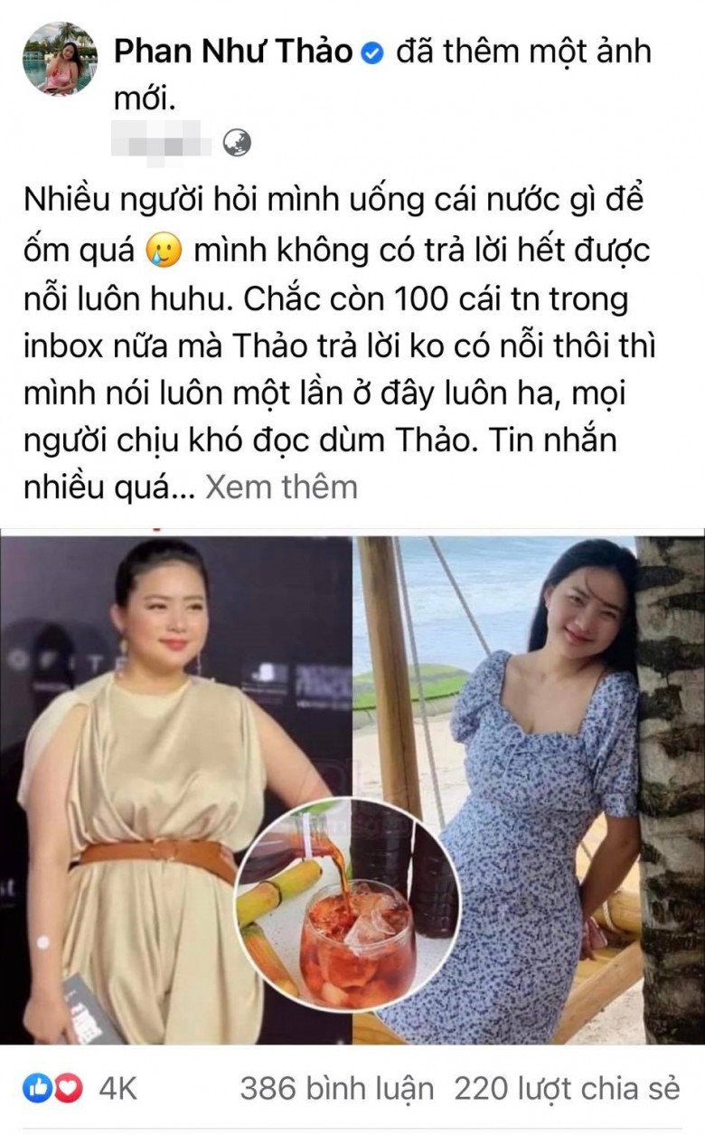 Fat after giving birth amp;#34;long termamp;#34;  nearly 1 quintal, Phan Nhu Thao practiced amp;#39;amp;#39;reborn again and againamp;#39;amp;#39;  to molt - 5