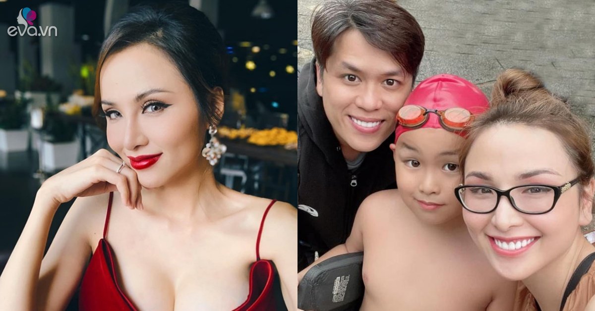 Diem Huong got angry when her son was forced to take the exam and posted a clip of him crying all night