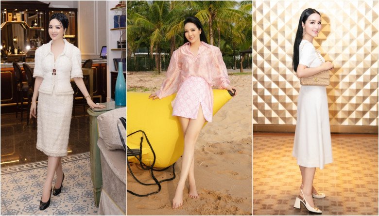Miss Vietnam without a successor at the age of 51 still wears size XS, proving how great her body is - 3