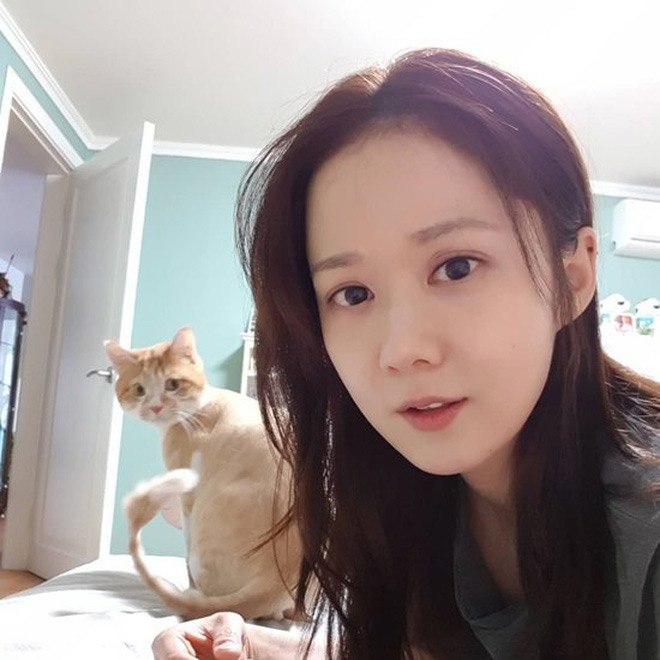 The 41-year-old goddess of bare face Jang Nara without makeup was still proposed by her young boyfriend - 3