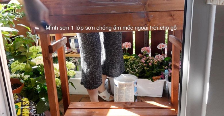 Mẹ Việt làm vườn ban công tí hon chỉ 4m2: Góc nào cũng xinh lung linh, đủ loại cây rau - 5