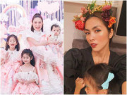 Yêu con - Đại gia Việt dạy con: Tăng Thanh Hà cho bé 3 tháng đọc sách, Đoàn Di Băng giấu con nhà giàu