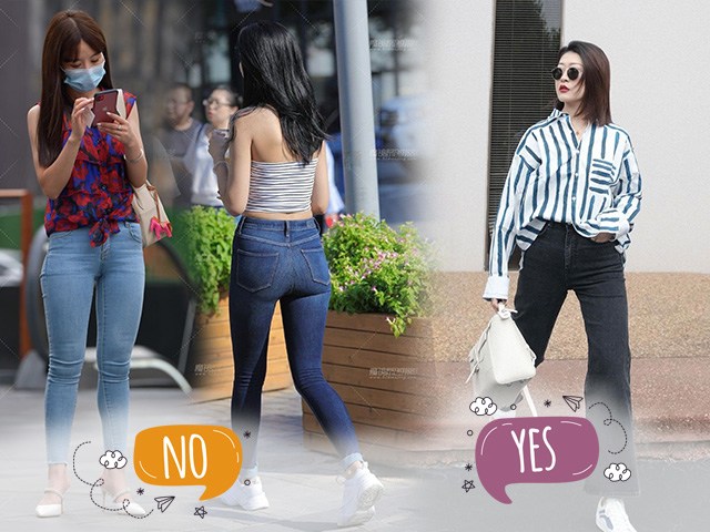 Trời nóng mà nhiều chị em vẫn diện được quần jeans ôm chật cứng, ai nhìn cũng thấy ngộp thở