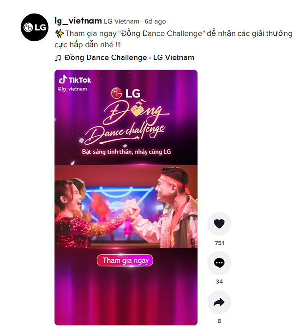 Light up the spirit, dance with LG: Spread the message 