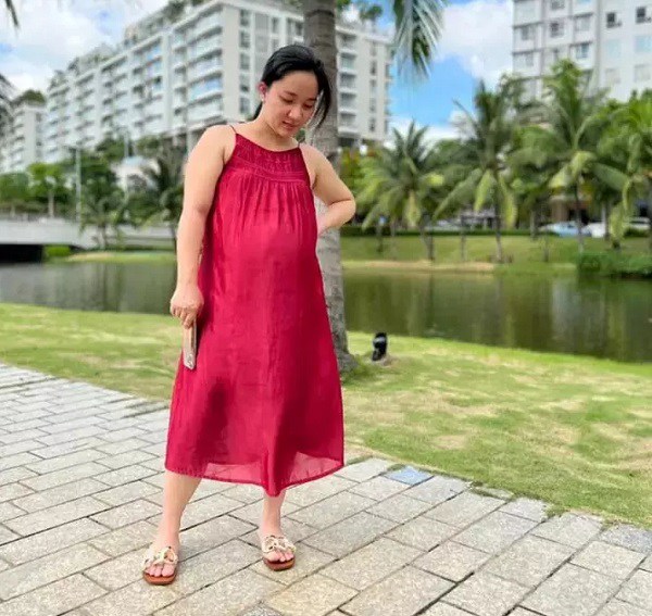 Đang mang bầu lần 3, bà xã Lê Dương Bảo Lâm đau ê ẩm khắp người, tay chân rụng rời - 5