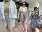 Thời trang - Kiểu quần short sinh ra đã mang sứ mệnh giấu tiệt đùi to, mặc mùa hè còn gì hợp bằng