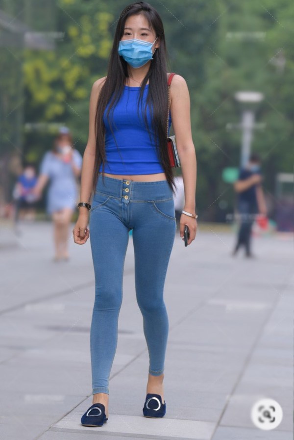 It's hot, but many women can still wear tight-fitting jeans, everyone feels suffocated - 5
