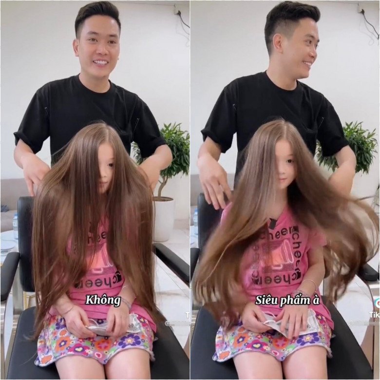 Cắt tóc hiến tặng bệnh nhân, bé gái Việt xinh như con lai được khen nhan sắc chuẩn hoa hậu - 3