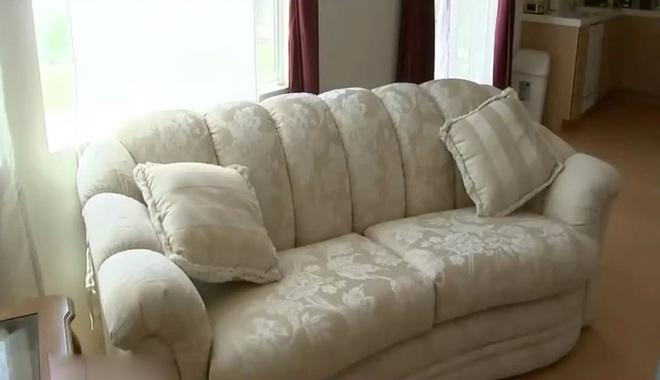 Bought an old sofa and found it cluttered inside, the woman was stunned when she zipped it to check - 3