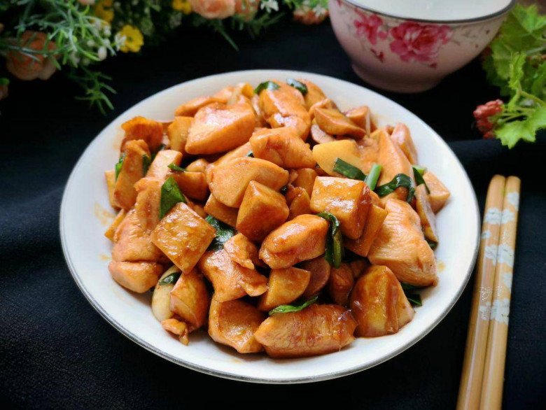 Stir-fried chicken with this super nutritious vegetable is both delicious and nutritious - 10