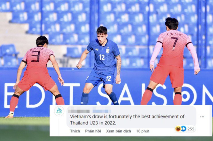 Thai newspaper criticized home team for being eliminated, fans were shocked because U23 Vietnam is as strong as Korean players - 1