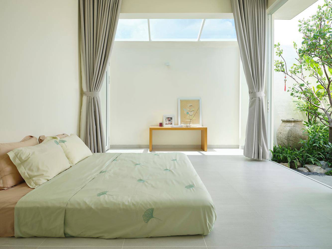 Nhà cấp 4 như mang cả bầu trời vào không nhờ cách thiết kế đơn giản - 11