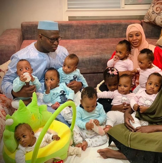 How are 9 babies in the 9 birth that shocked the world more than a year ago?  - 5