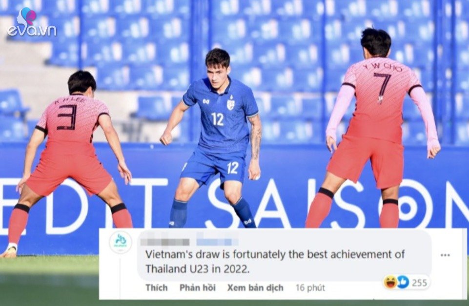 Thai newspaper criticized the home team for being eliminated, fans were shocked because U23 Vietnam is as strong as Korean players