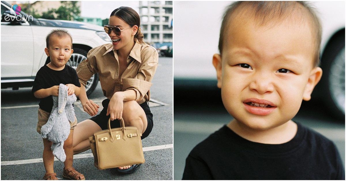 Ho Ngoc Ha takes her children to work, Leon’s cuteness overshadows tens of billions of cars and Hermes bags