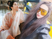 Thời trang - Lưu Diệc Phi lên phim diện đồ cổ trang hóa thần tiên tỷ tỷ, đời thường "cưỡi" siêu xe mặc chất khó tin