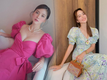 Mẫu đầm các mỹ nhân Thái đua nhau diện: Hack tuổi, lại che bắp tay to