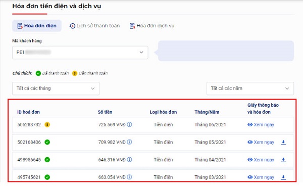 Cách tra cứu hóa đơn tiền điện hàng tháng đơn giản, tiện lợi, nhanh chóng - 6