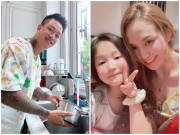 Làm mẹ - Ngưng ca hát ở nhà nấu cơm, rửa bát, chăm con, Tuấn Hưng được cô con gái xinh hệt mẹ