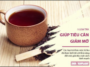 Clip Eva - 5 loại trà quá quen thuộc, giúp đốt mỡ, giảm cân, lọc độc khỏi cơ thể