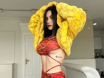 Nấm lùn gợi cảm nhất làng VJ diện áo ngắn khoe siêu phẩm vẫn lớn dù đã 36 tuổi