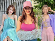 Thời trang - Thúy Ngân càng thêm tuổi lại mê style trẻ trung, diện đồ màu sắc, phụ kiện như học sinh