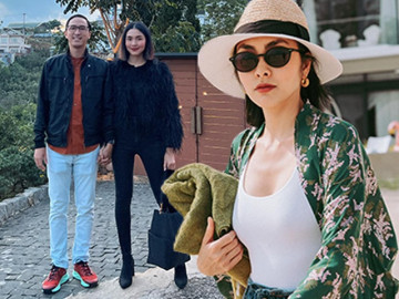 Hà Tăng khoe chồng tập gym nặng đô, bảo sao mẹ bỉm cũng có động lực giảm cân vùn vụt