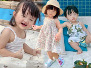 Thời trang - Con gái Đông Nhi "khó ở" ra mặt khi mặc váy yếm, còn váy hoa lại dịu như nàng thơ