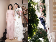 Giải trí - Đám hỏi Minh Hằng: Chú rể đại gia Long An mặc kệ nguy hiểm, leo thang lên hôn cô dâu đắm đuối