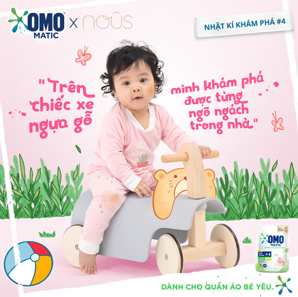 Nous hợp tác với OMO Matic ra mắt bộ sưu tập thời trang dành cho bé - 4