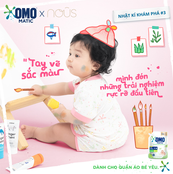 Nous hợp tác với OMO Matic ra mắt bộ sưu tập thời trang dành cho bé - 3