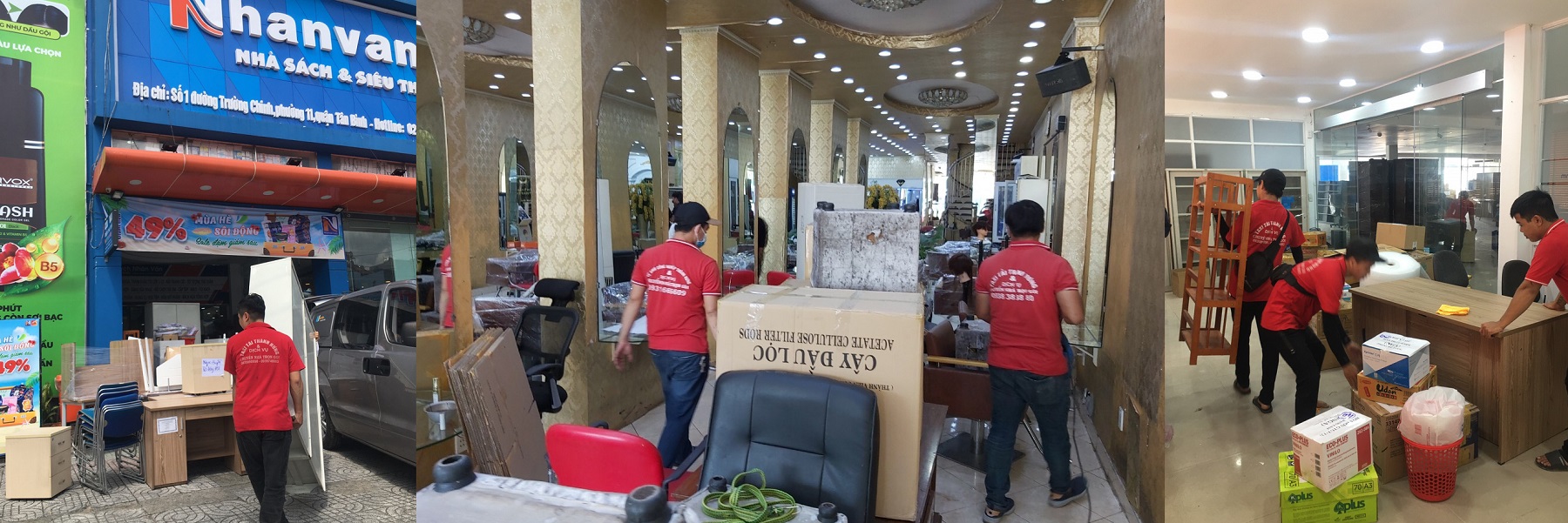 Dịch vụ chuyển nhà trọn gói tại Xe Tải Thành Hưng
