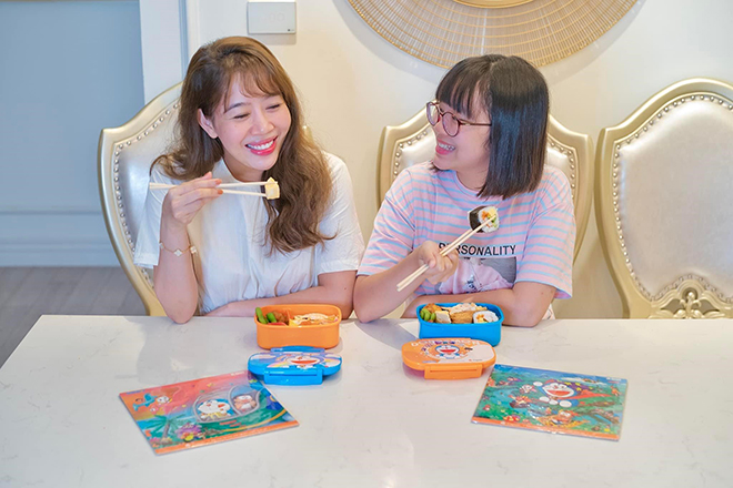 Mẹ chọn bento Doraemon, cho con bữa ăn vui khỏe chuẩn Nhật Bản - 4