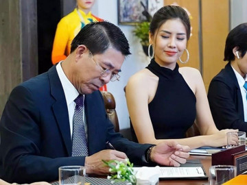 Á hậu quê Thái Bình hóa bồ nhí của ông trùm buôn ma túy trong phim VTV