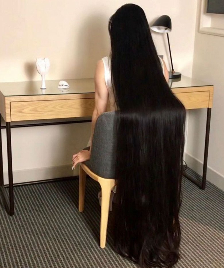 Cao 1m6 nhưng cô gái có mái tóc dài 2m1 làm chấn động mạng xã hội - 6