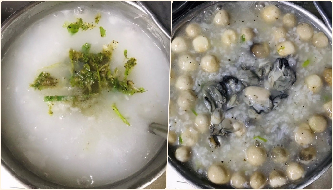 5 cách nấu cháo hàu sữa với đậu xanh, nấm rơm, trứng bổ dưỡng cho cả nhà - 16