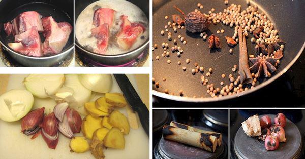 Cách nấu phở bò Hà Nội thơm ngon chuẩn vị tại nhà cực đơn giản - 6