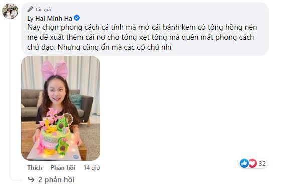 Lý Hải Minh Hà làm sinh nhật cho con gái giản dị hiếm có trong showbiz, nhìn kĩ mới thấy cầu kì và tinh tế - 9
