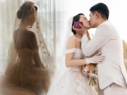 Thời trang - Minh Hằng diện váy cưới voan xuyên thấu đính hoa đẹp như nàng công chúa