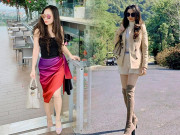 Thời trang - Người đẹp tuổi trung niên đi làm mặc đồng phục 8 tiếng, rời công sở “lên đồ” thời thượng như gái đôi mươi