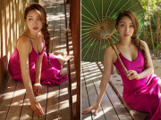 Bà bầu - Mới sinh con 6 tháng, bà xã Chi Bảo suýt quên đã làm mẹ, "giả đò" làm gái Nhật 18 tuổi