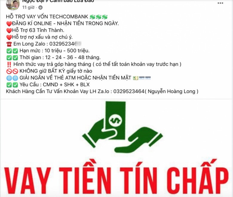 Dịch vụ hỗ trợ xóa nợ xấu trên mạng xã hội: Thought amp; # 34; exitamp; # 34; rắc rối hóa ra là bị lừa - 4