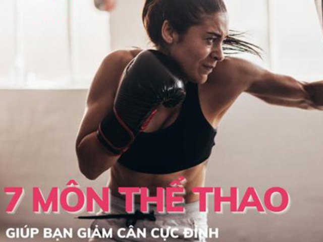 7 môn thể thao giúp giảm cân cực đỉnh