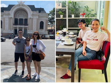 Đang sống sung túc trời Tây, Đoan Trang, Phạm Hương lần lượt đưa các con về Việt Nam