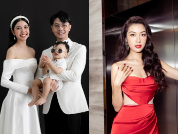 Sinh con được 3 tháng, Thúy Vân đã được chồng và mẹ chồng ủng hộ trở lại showbiz