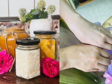 Công thức làm kem chống nắng nâng tông da từ cám gạo