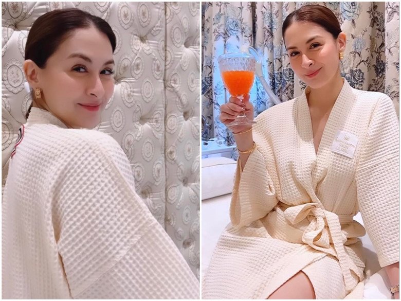 Mới đây nhất, đệ nhất mỹ nhân Philippines đã đăng tải đoạn clip đi spa tút tát nhan sắc cho thấy bà mẹ 2 con cũng phải chi tiền mạnh tay đầu tư cho visual dù đã đẹp sẵn.