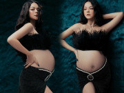 Bà bầu - Hậu công khai mang thai với bạn trai kém tuổi, Phạm Quỳnh Anh tung ảnh bầu "sang xịn mịn"