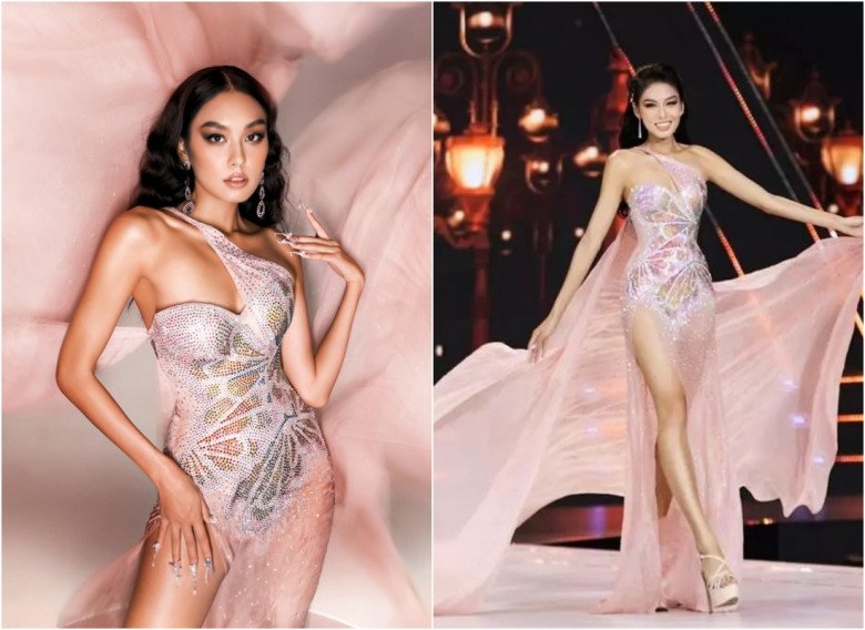 2 Á hậu Miss Universe Vietnam 2022: Người lọt top 100 gương mặt đẹp nhất thế giới, người từng nặng 90kg - 6